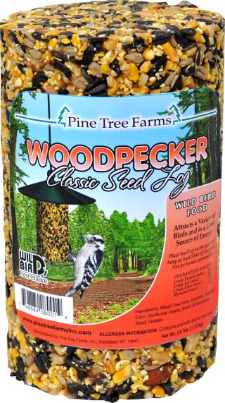 woodpecker seed log small
